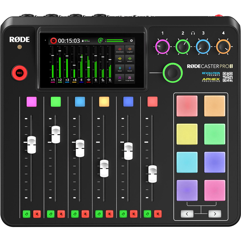 Rode RODECaster Pro II Integrated Podcast - Production Studio