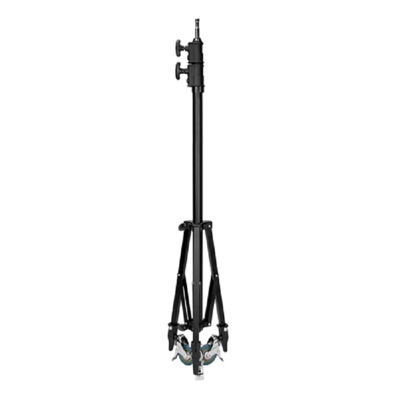 Master Rolling Studio Light Stand - Black