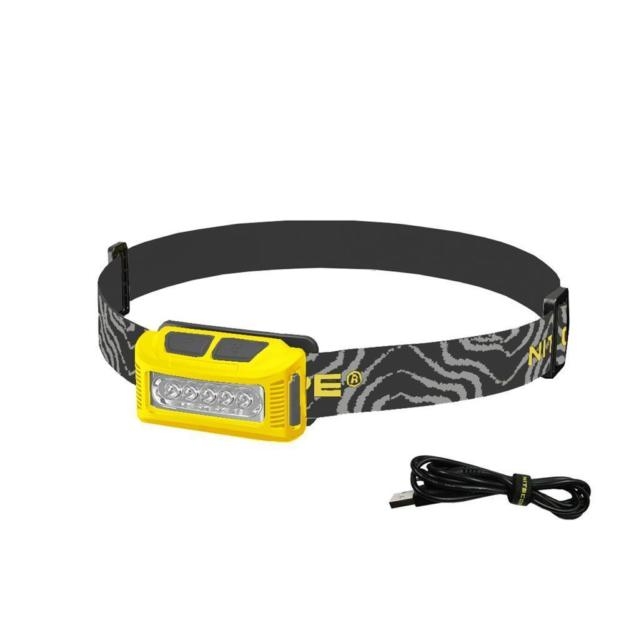 Nitecore NU10 Wide Angle 160 Lumens Headlamp Yellow