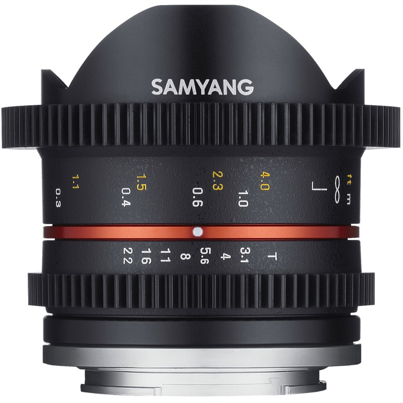 Samyang 8mm Fisheye T3.1 VDSLR II Sony E APS-C Lens