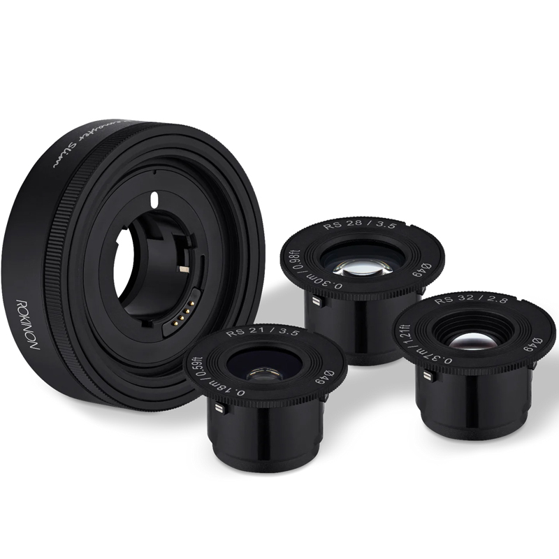 Samyang Remaster Slim with AF Module / 21mm F3.5 / 28mm F3.5 / 32mm F2.8 Lens Kit for Sony FE