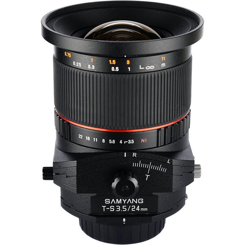 Samyang 24mm F3.5 ED AS UMC Tilt & Shift Canon EOS Full Frame Lens