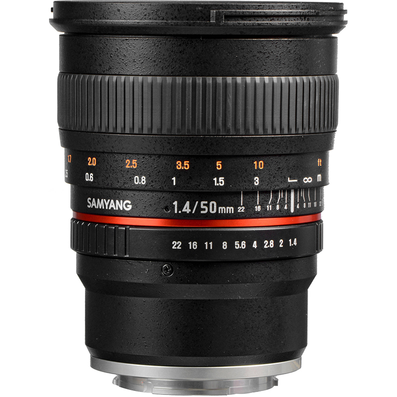 Samyang 50mm f/1.4 AS UMC Canon EOS Full Frame Lens