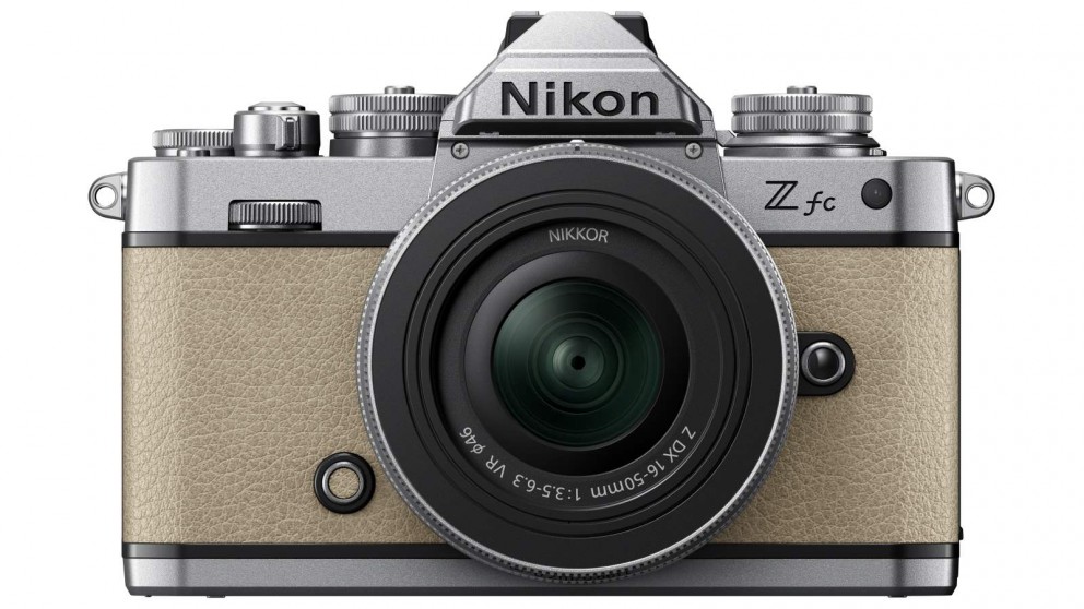 Nikon Z fc Body Sand Beige + Nikkor Z DX 16-50mm VR Lens SL