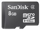 SanDisk Micro SDHC Memory Card (8GB)