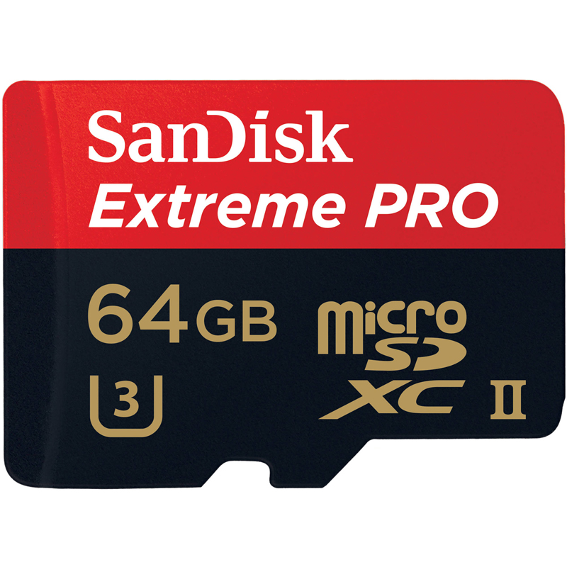 SanDisk Extreme Pro microSDXC UHS-II Card (64 GB)