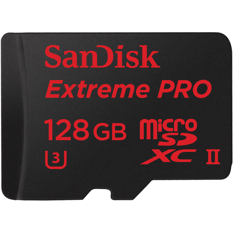 SanDisk Extreme Pro microSDXC UHS-II Card (128 GB)