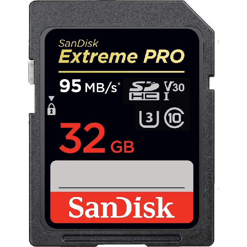 SanDisk Extreme Pro UHS-1 95mb/s 32GB Memory Card