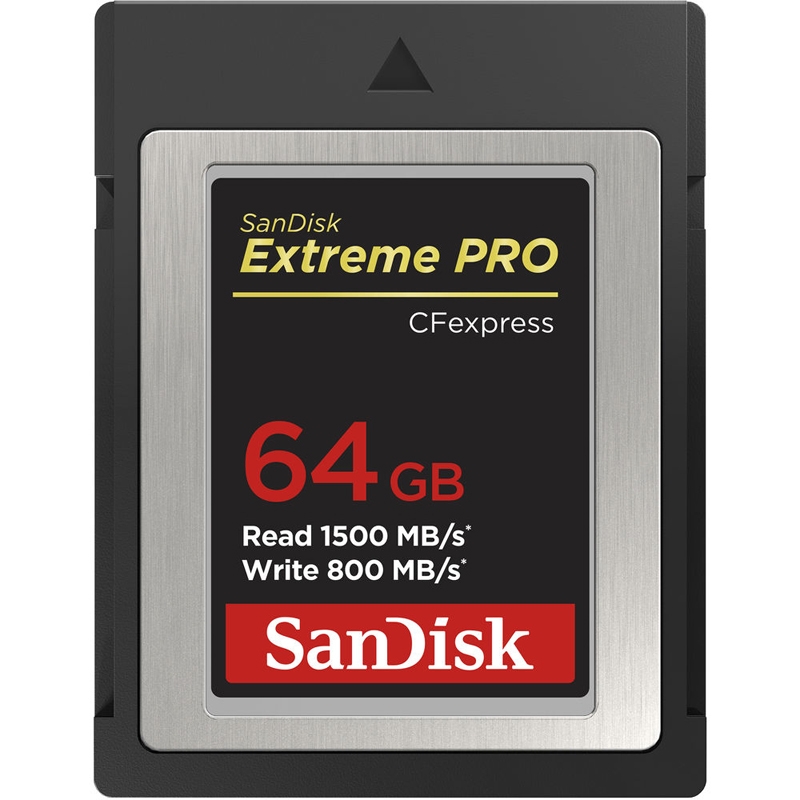 SanDisk Extreme PRO Cfexpress Card 64GB, 1500MB/s