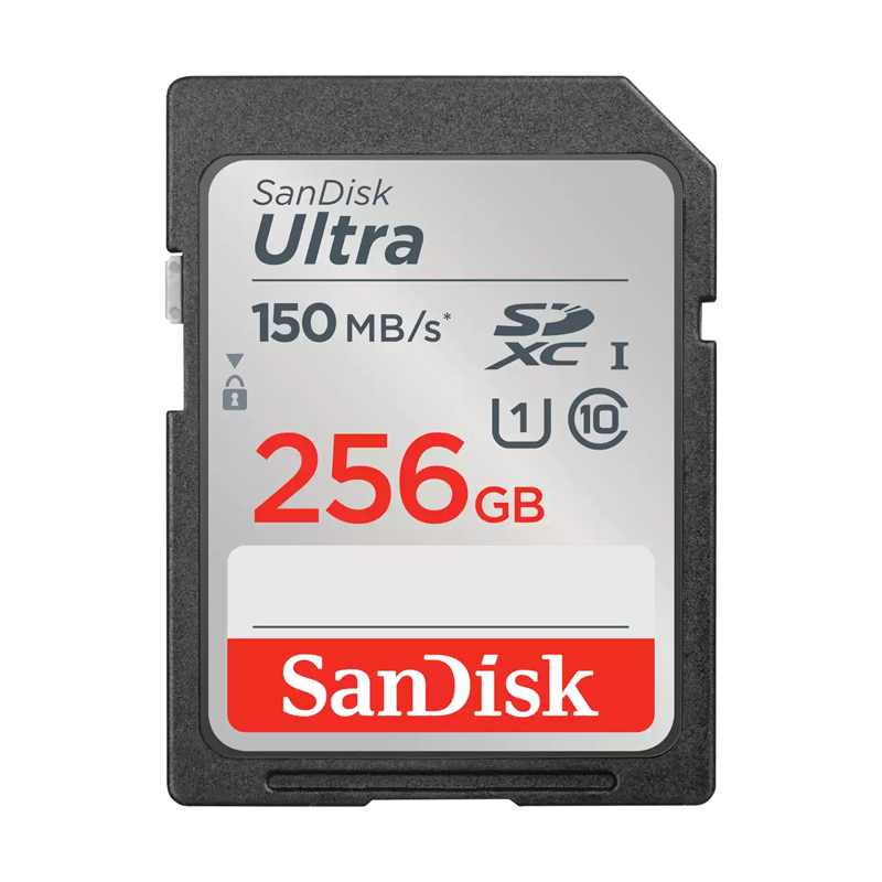 SanDisk Ultra SDXC 256GB 150MB/S R UHS-I Card