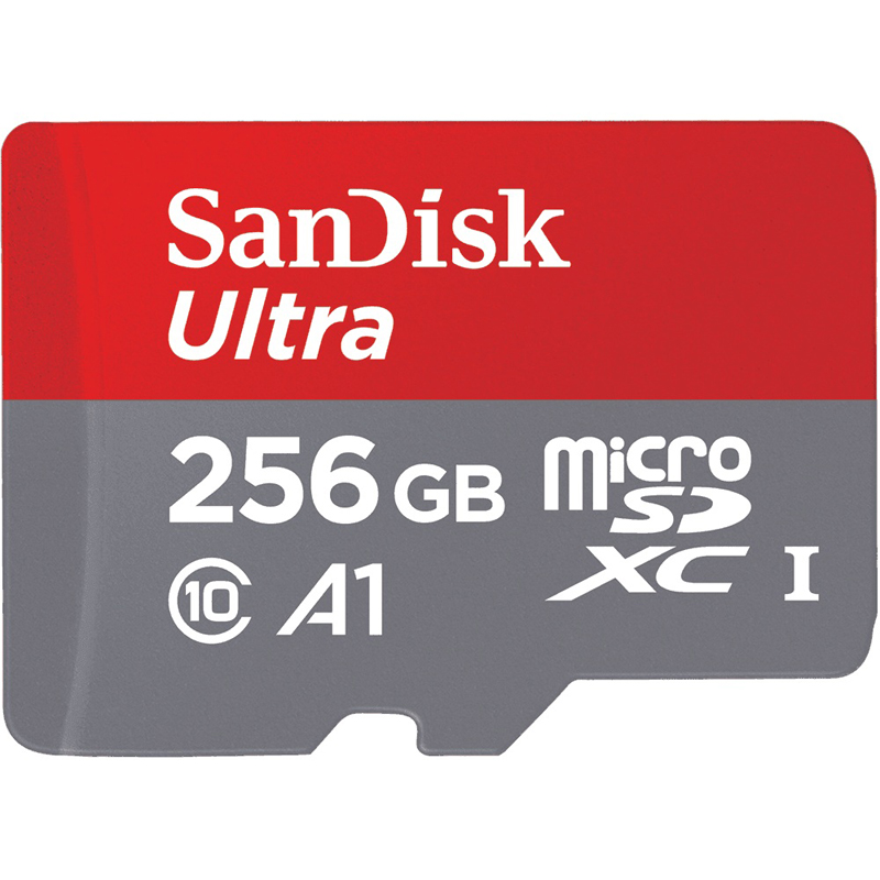 SanDisk Ultra SDXC 256GB Micro SD Memory Card