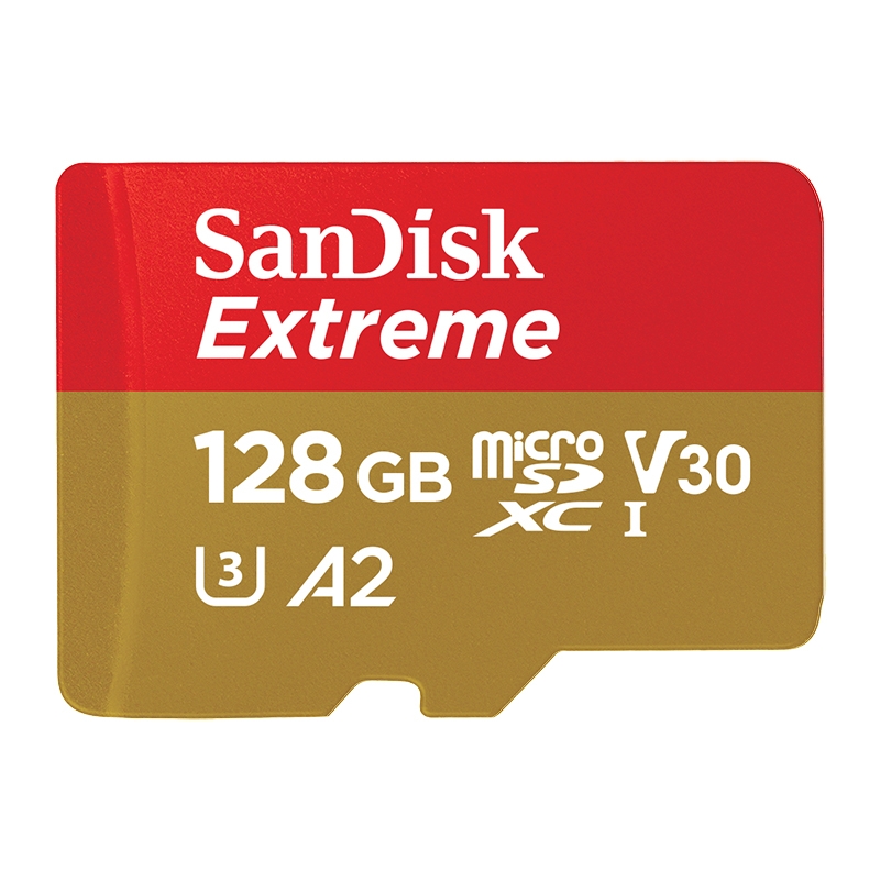 SanDisk Extreme UHS-I microSDXC Memory Card (128GB)