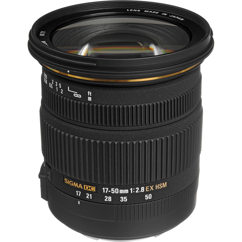 Sigma 17-50mm F2.8 EX DC OS HSM Lens