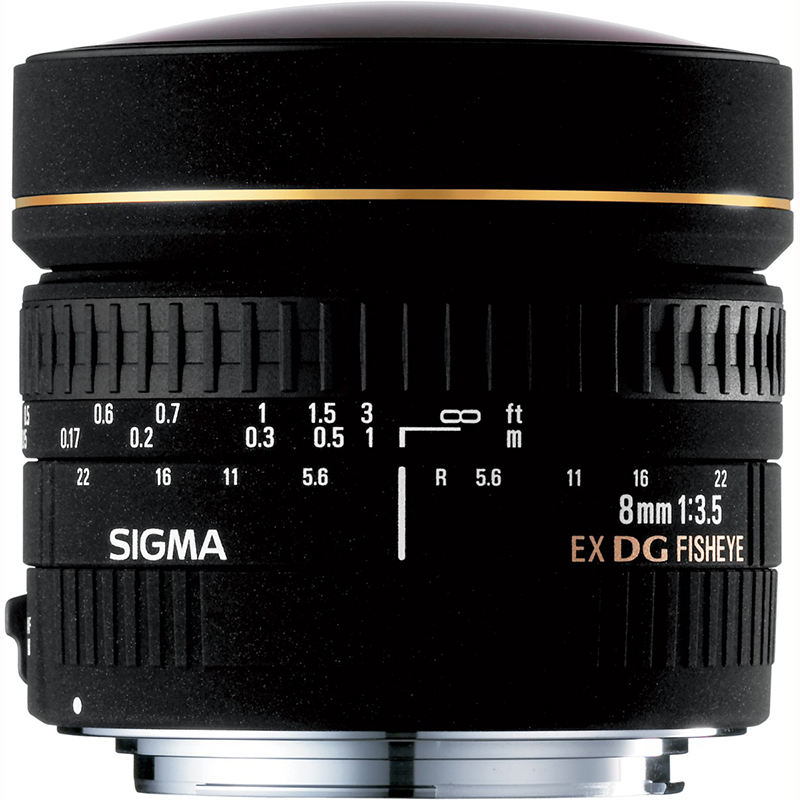 Sigma 8mm F3.5 EX DG Circular Fisheye Lens