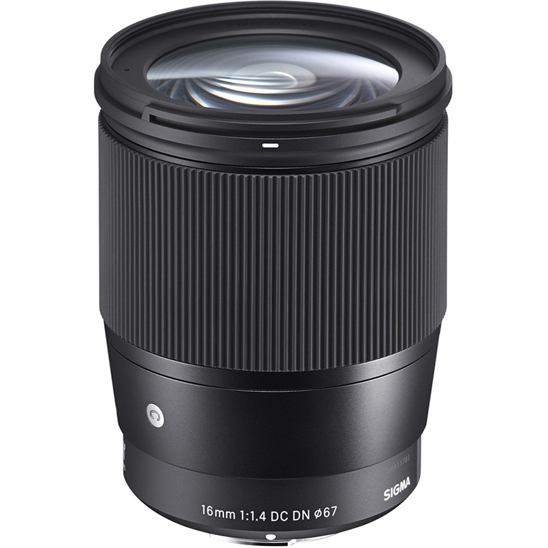 Sigma 16mm f/1.4 DC DN Contemporary Lens for Sony E Mount