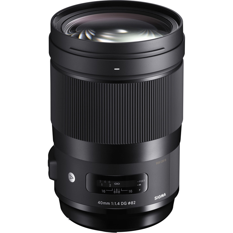 Sigma 40mm f/1.4 DG HSM Art Series Lens - Canon EF-Mount