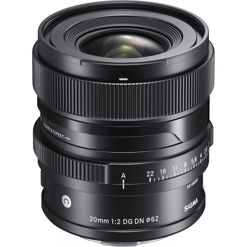 Sigma 20mm f/2 DG DN Contemporary Lens for L Mount