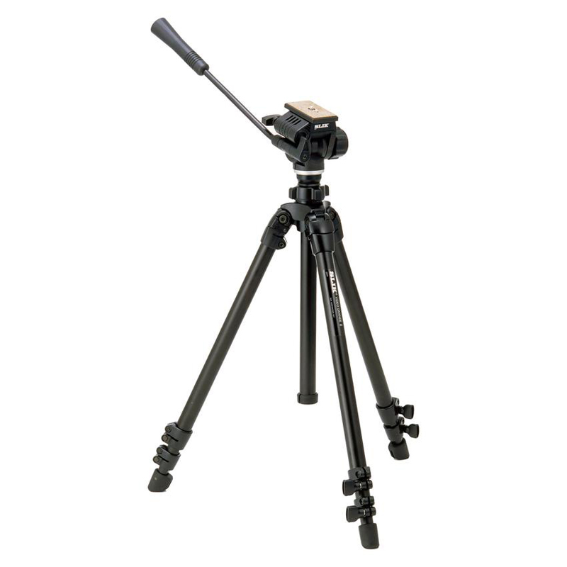 Slik 504 QF II Tripod with Pan and Tilt Head