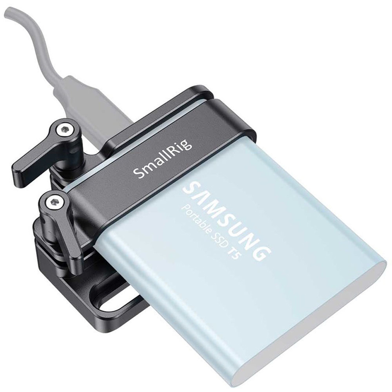 SmallRig Mount for Samsung T5 SSD (Dark Olive) – 2767