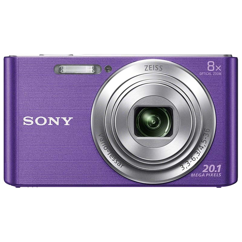 Sony Cybershot DSC-W830 Compact Digital Camera (Purple)