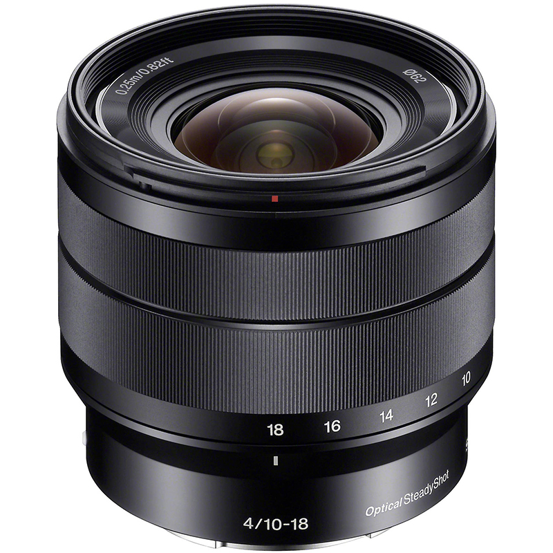 Sony E-Mount 10-18mm f/4 OSS Ultra Wide Lens