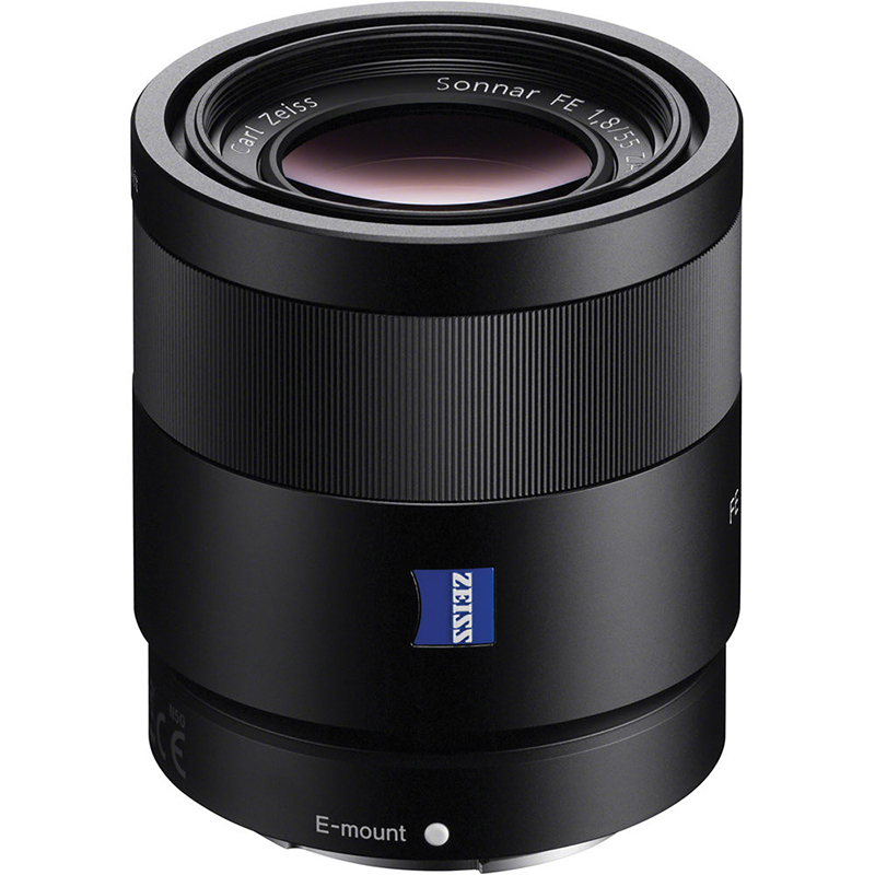 Sony E-Mount Zeiss Sonnar T* FE 55mm f/1.8 ZA Lens