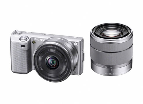 Sony NEX-5 Silver Digital SLR