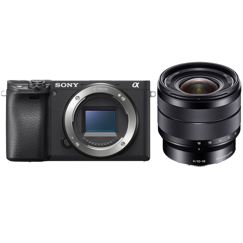 Sony A6400 w/ 10-18mm F4 E Mount Lens