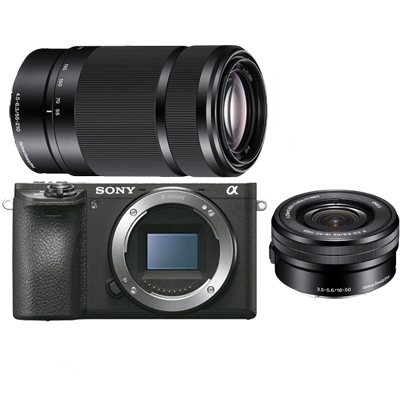 Sony A6500 w/ 16-50mm and 55-210mm Twin Lens Kit