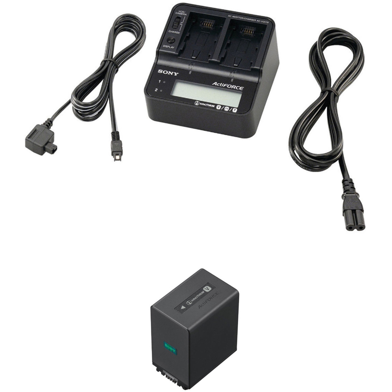 Sony AC Adapter/Charger/Battery Camcorder Accessory Kit