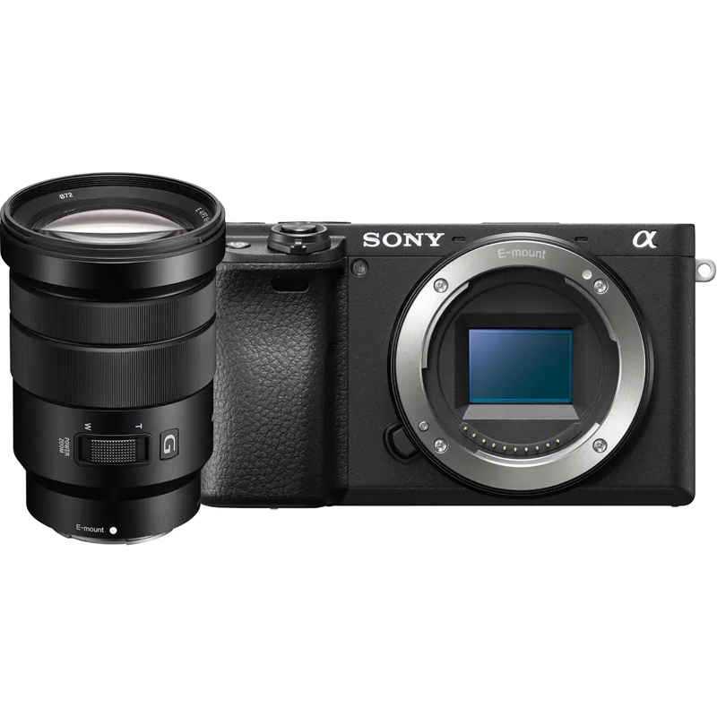 Sony Alpha A6400 Black Body w/ 18-105mm f/4 G Lens
