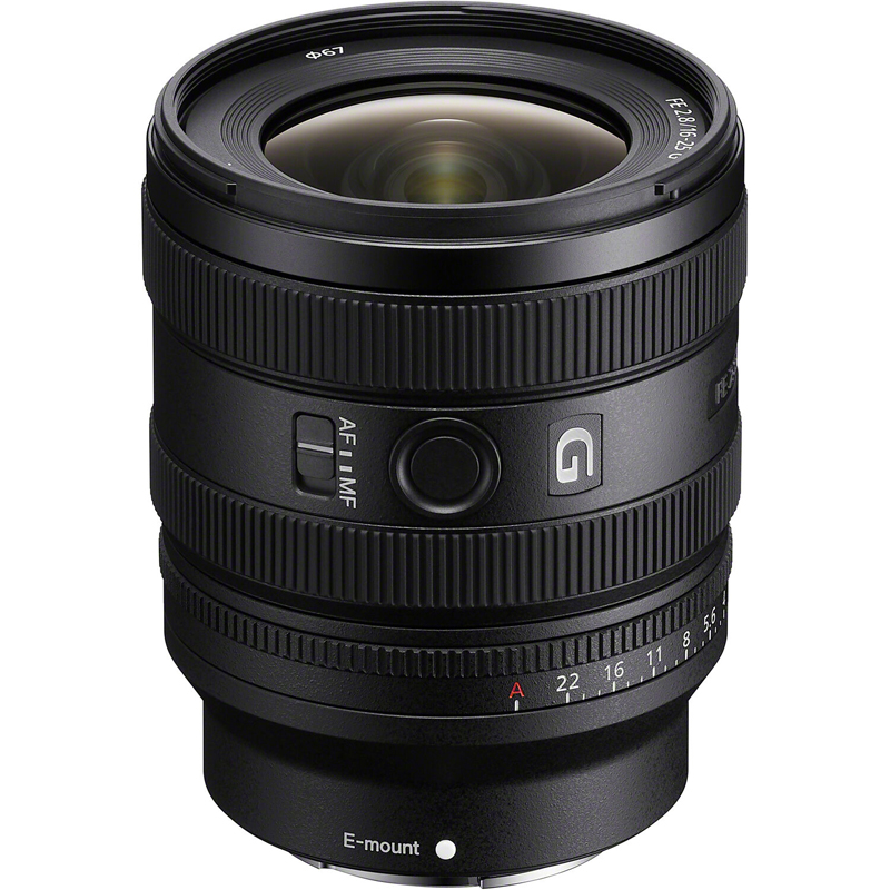 Sony 16-25mm f/2.8 G Compact Wide Angle Lens