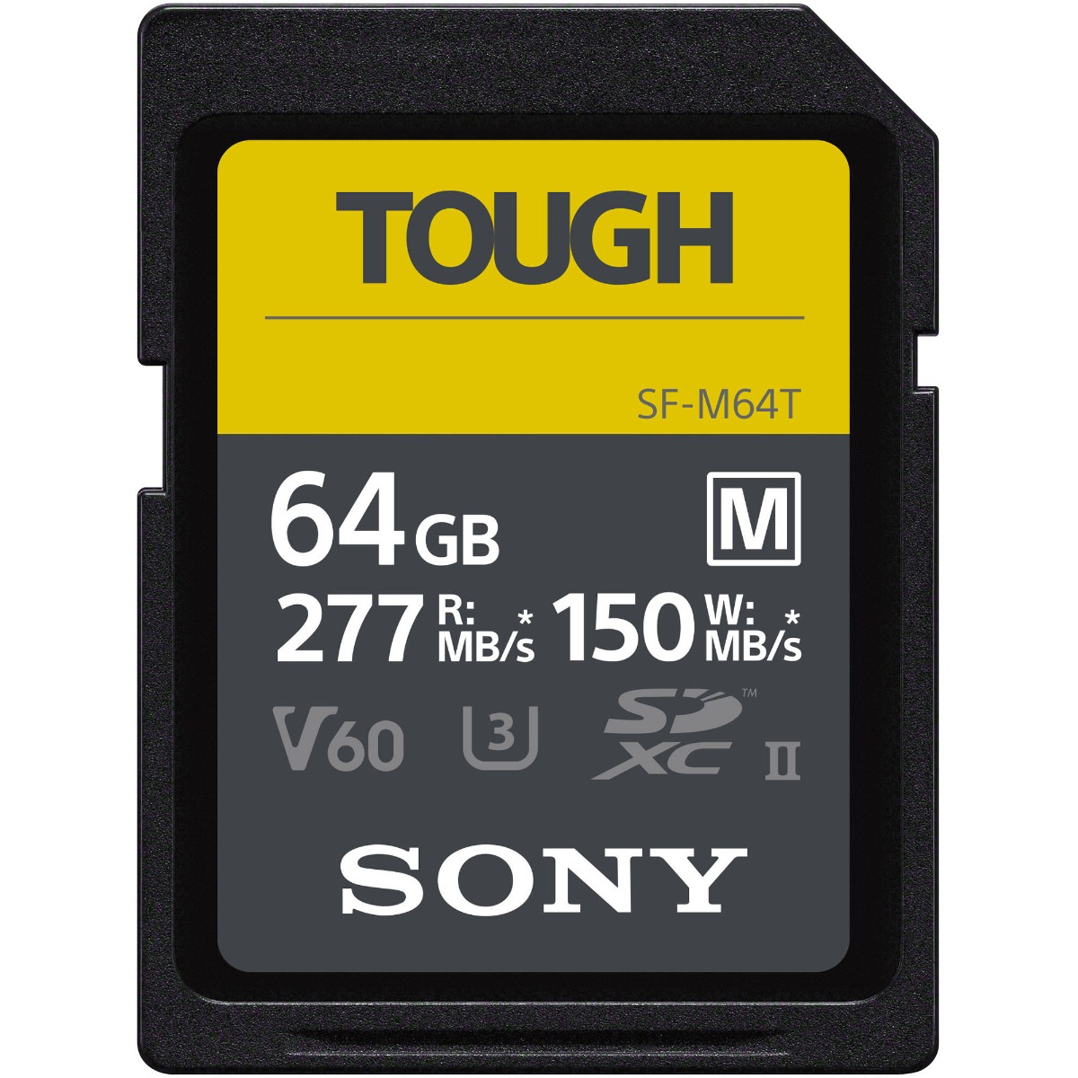 Sony SF-M Series Tough 64GB SDXC UHS-II V60 Memory Card