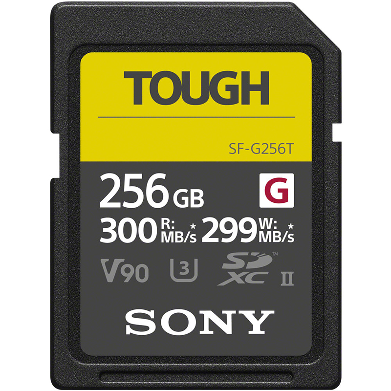 Sony SF-G Tough Series 256GB SDXC UHS II V90 - Memory Card