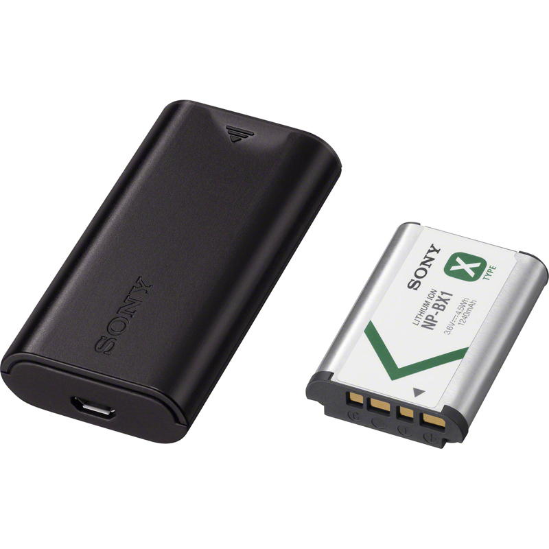 Sony NP-BX1 Battery + BC-DCX Charger Kit ACC-TRDCX