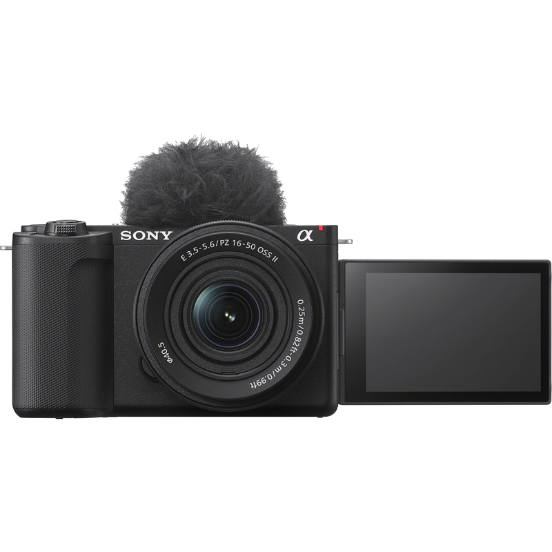 Sony ZV-E10 II Black Body w/ 16-50mm f/3.5-5.6 II Power Zoom Compact System Camera