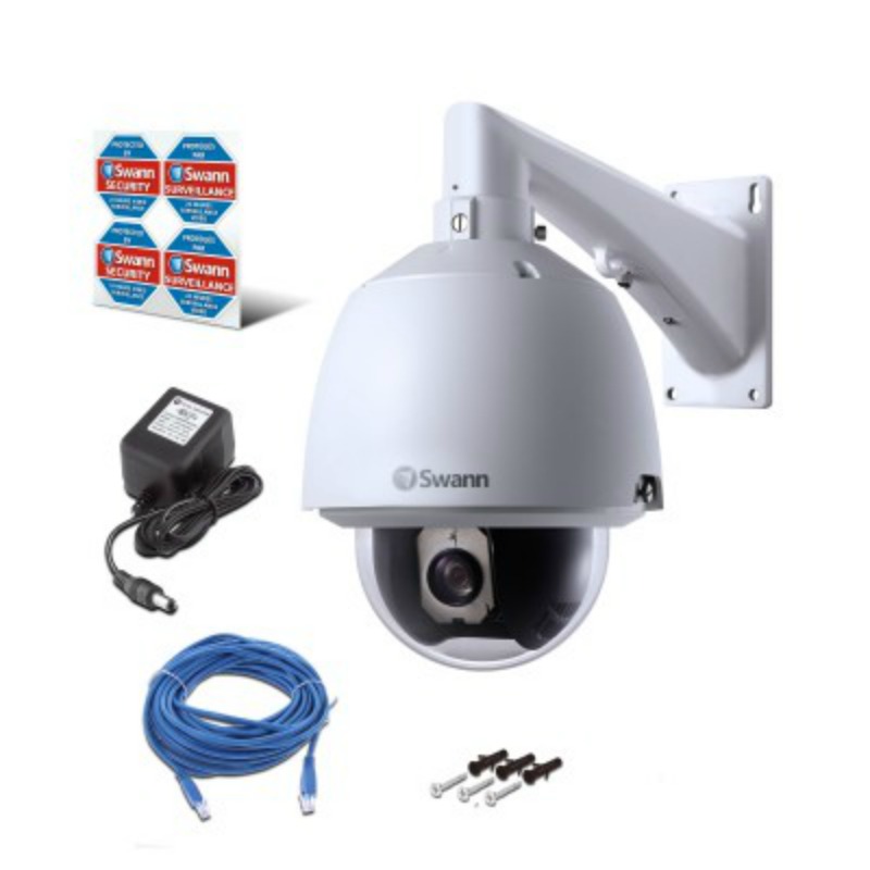 Swann NHD-841 Pan-Tilt-Zoom Dome Camera with 20X Optical Zoom