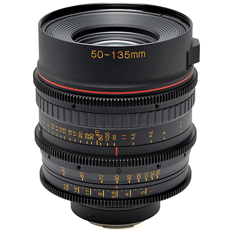 Tokina Cinema 50-135mm T3.0 FX with Canon EF Mount Lens