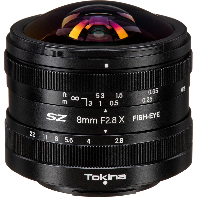 Tokina SZ 8mm F2.8 Fisheye MF Fuji X Lens