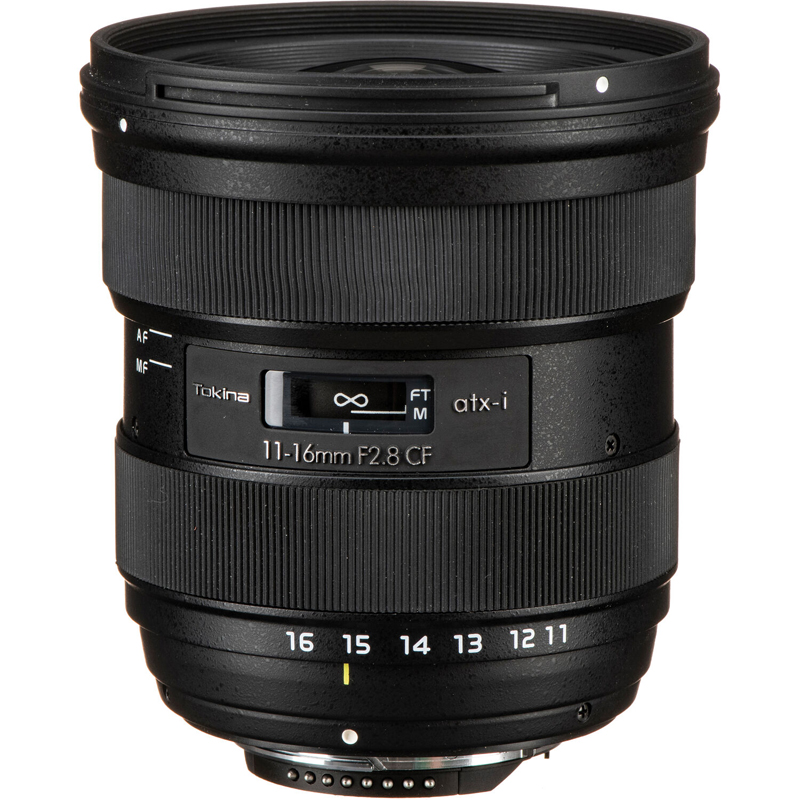 Tokina atx-i 11-16mm f/2.8 CF Lens PLUS for Nikon