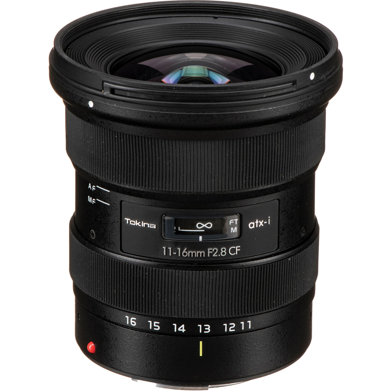 Tokina atx-i 11-16mm f/2.8 CF Lens PLUS for Canon