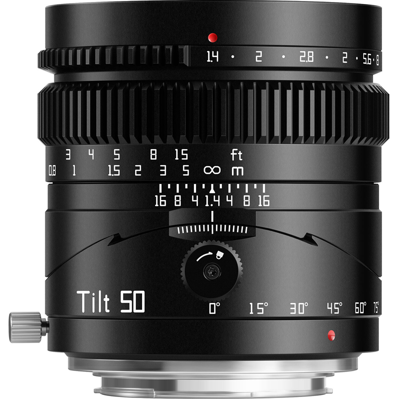TTArtisan 50mm f/1.4 Tilt Sony E Mount Lens Black