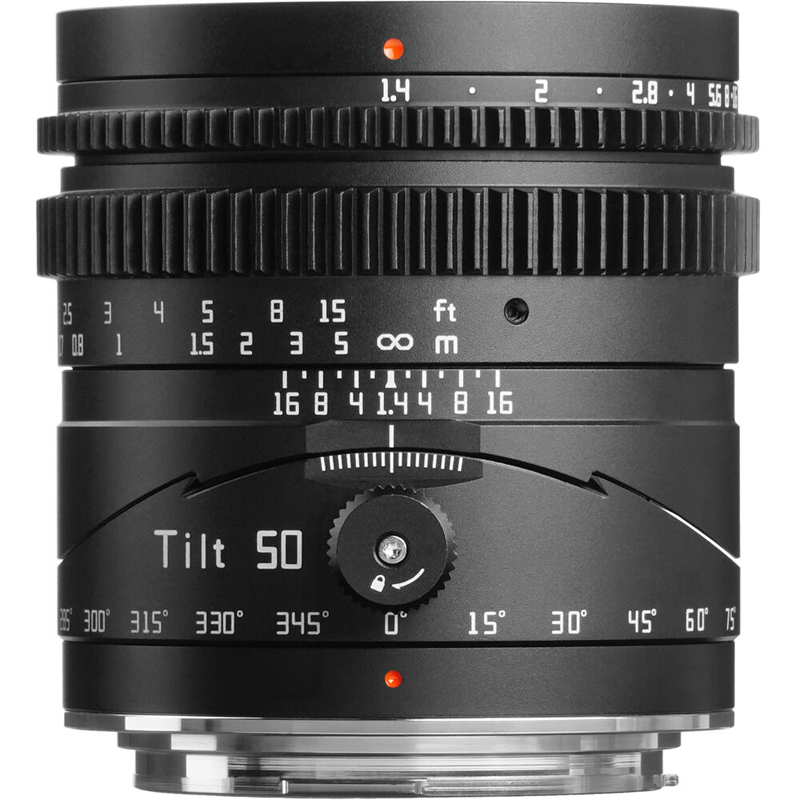 TTArtisan 50mm f/1.4 Tilt Nikon Z Mount Lens Black