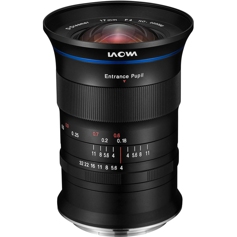 Laowa 17mm f/4 Zero-D - Fuji GFX Lens