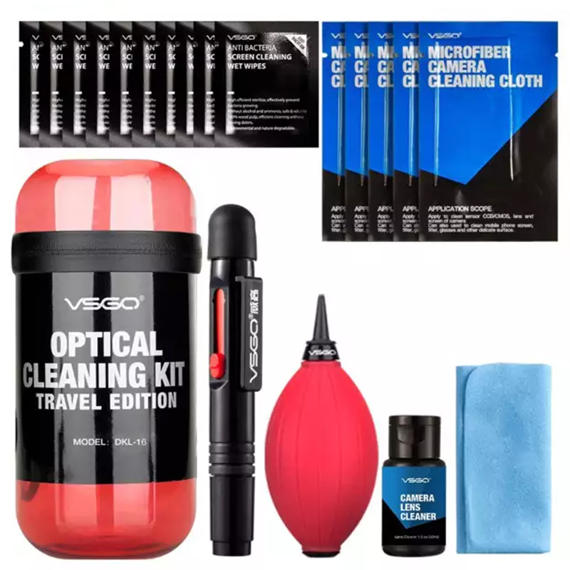 VSGO DKL15 Travel Camera Cleaning Kit Red