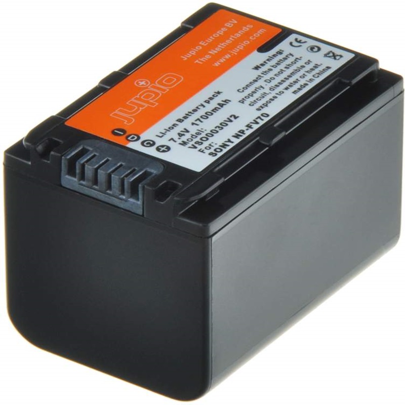 Jupio Sony NP-FV70 7.4V 1700mAh Video Battery