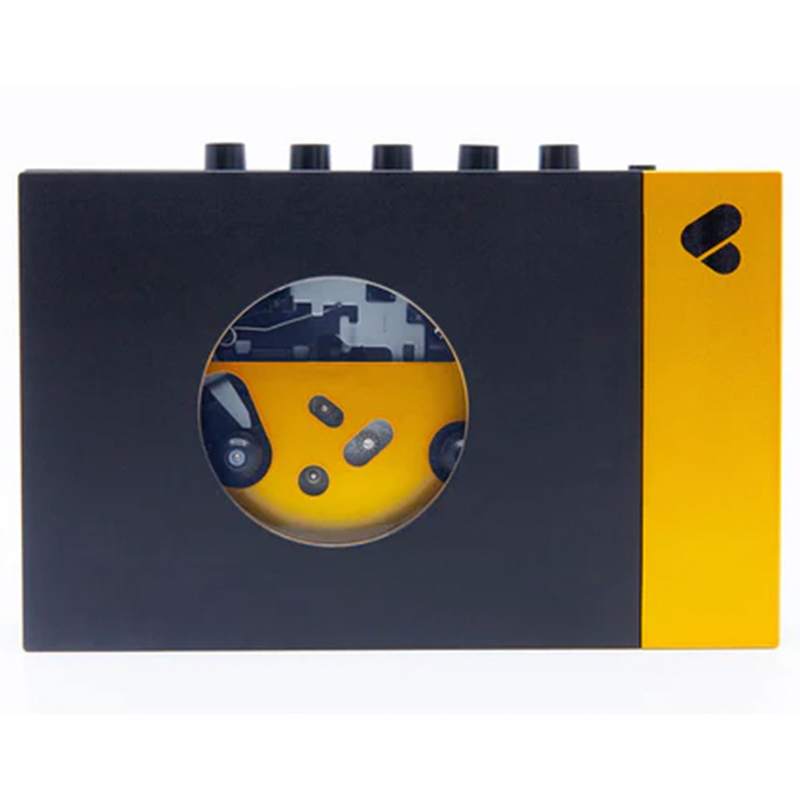 We Are Rewind Portable BT Cassette Player Black Yellow