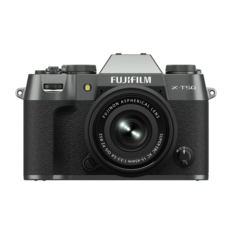 FujiFilm X-T50 Charcoal Silver + XC15-45mm Lens