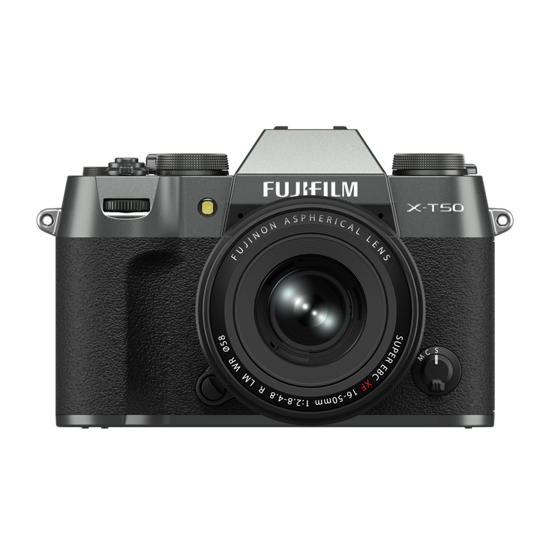 FujiFilm X-T50 Charcoal Silver + XF16-50mm Lens
