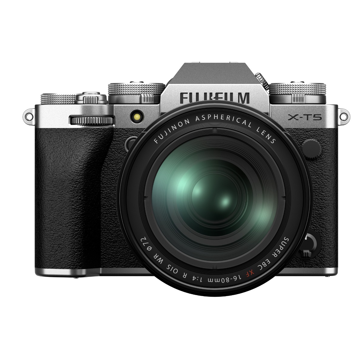 FujiFilm X-T5 Silver Mirrorless Camera Kit w/ XF16-80mm Lens